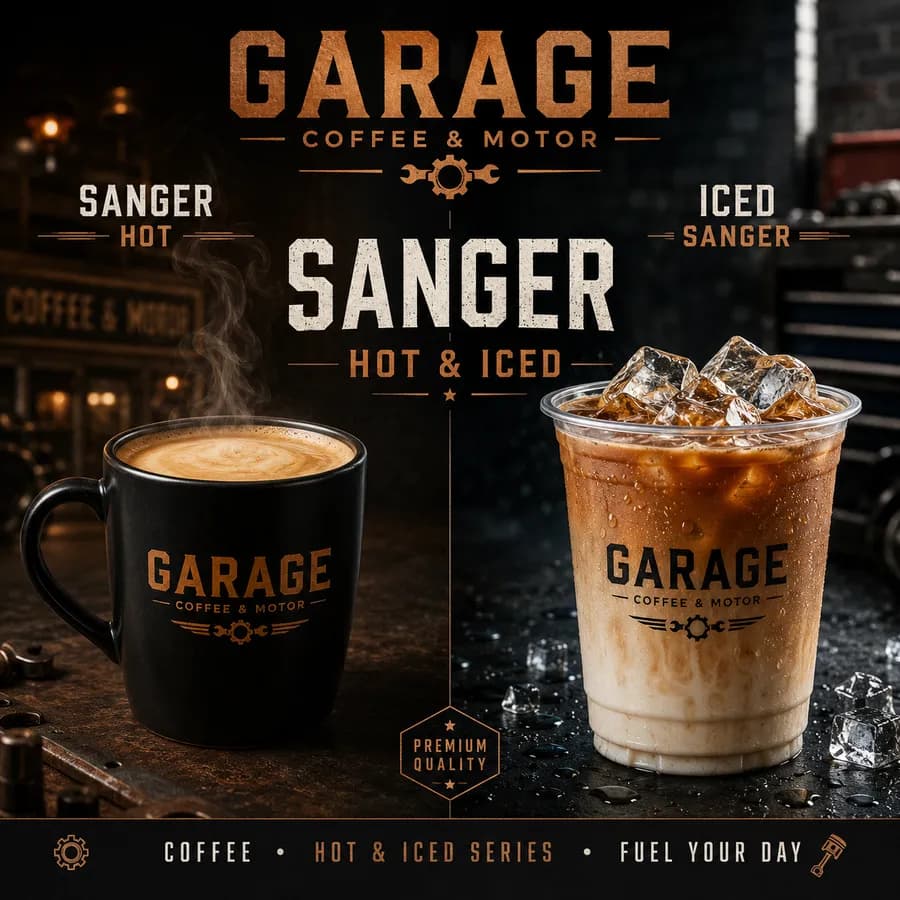 Sanger — Hot & Iced